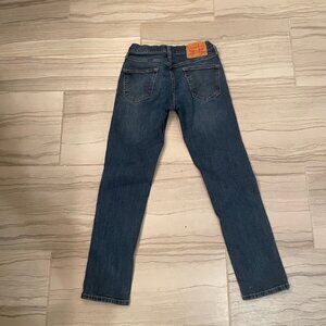 Levis 511 Jeans Mens 29x30 Blue Denim Slim Fit Straight‎ Leg